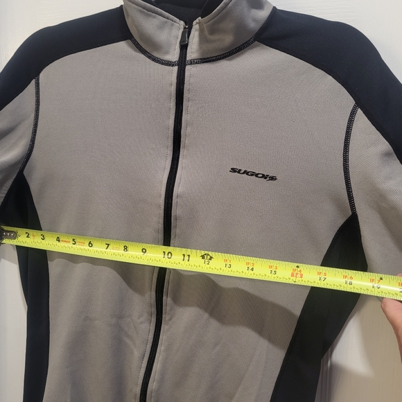 Sugoi Women's Cycling Jacket, Grey / Gray and Black,   LG Large - Picture 11 of 11